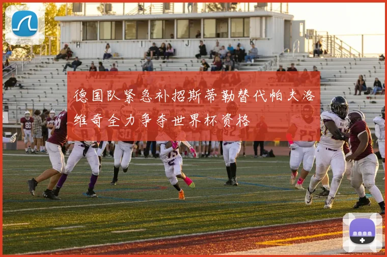 德国队紧急补招斯蒂勒替代帕夫洛维奇全力争夺世界杯资格